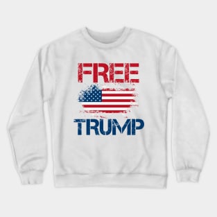 Free Trump Crewneck Sweatshirt